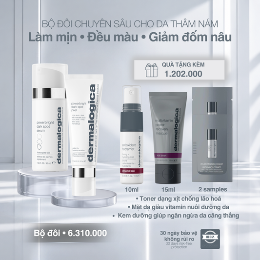 peel da giảm thâm nám powerbright dark spot peel