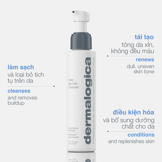 Sữa rửa mặt Daily Glycolic Cleanser