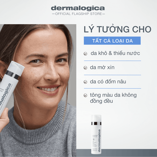 Dermalogica Vietnam 50ml Powerbright Moisturizer SPF50 - Kem chống nắng kết hợp dưỡng ẩm 2 trong 1 ngăn ngừa sạm da