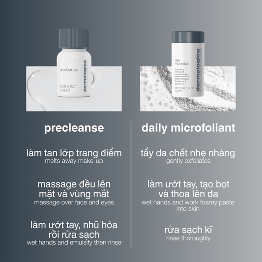 Dermalogica Vietnam CLEANSERS all-time greats to go