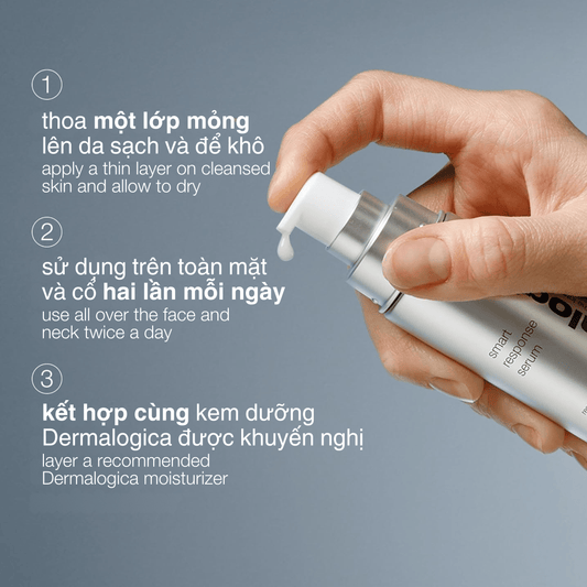 Dermalogica Vietnam FACIAL OILS AND SERUMS tinh chất 4 trong 1 smart response serum