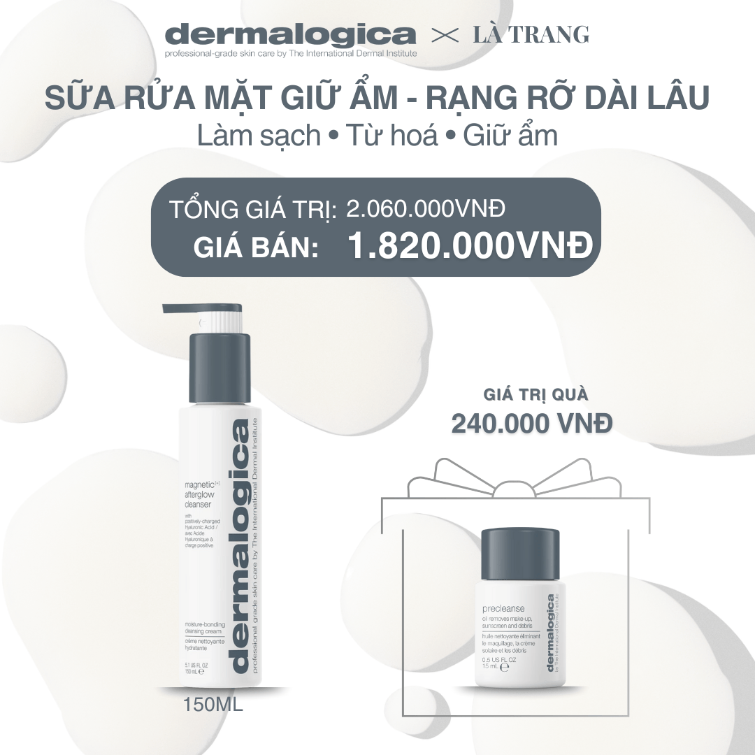 Dermalogica Vietnam (KOL Là Trang) - Magnetic Afterglow Cleanser 150ml