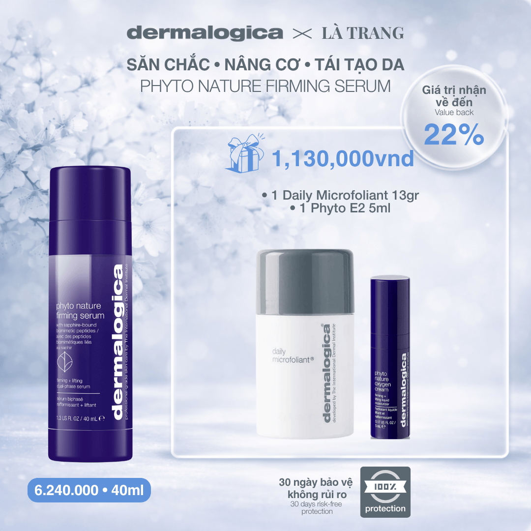 Dermalogica Vietnam (KOL Là Trang) - Phyto-Nature Firming Serum 40ml