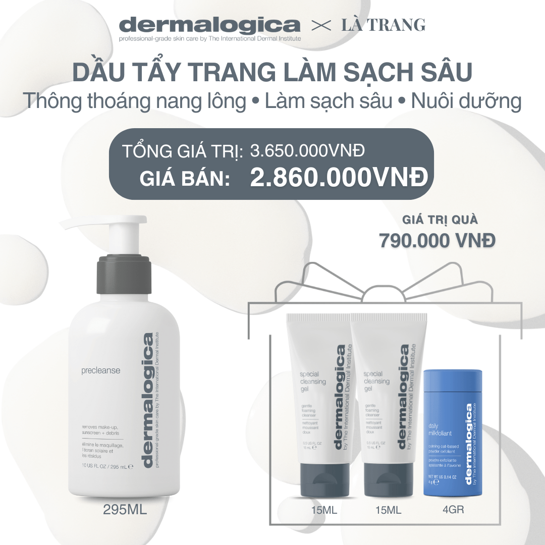 Dermalogica Vietnam (KOL Là Trang) - Pre Cleanse 295ml