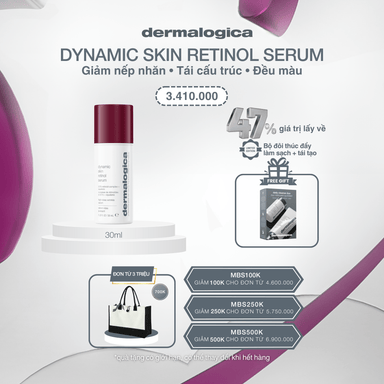 Dermalogica Vietnam TARGETED TREATMENTS 30ml Dynamic Skin Retinol Serum 30ml - nồng độ retinoid 3,5% lần đầu trên thị trường