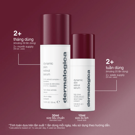 Dermalogica Vietnam TARGETED TREATMENTS tinh chất retinol 3.5% dynamic skin retinol serum