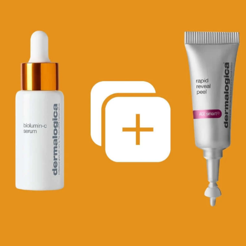 combo duong da Dermalogica Biolumin-C Serum va Rapid Reveal Peel hieu qua nhu the nao