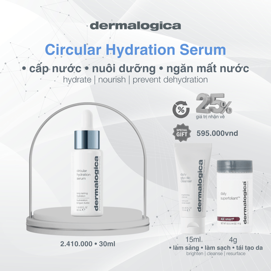 Circular Hydration Serum - Huyết thanh cấp ẩm chuyên sâu 30ml