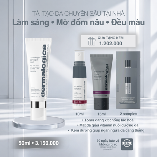 peel da giảm thâm nám powerbright dark spot peel