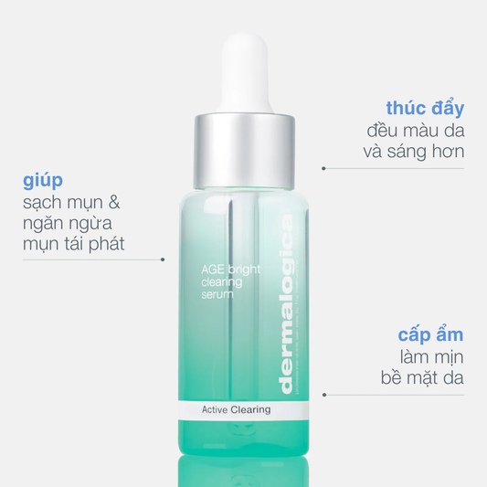 tinh chất giảm mụn age bright clearing serum