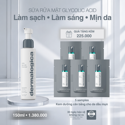 Sữa rửa mặt Daily Glycolic Cleanser