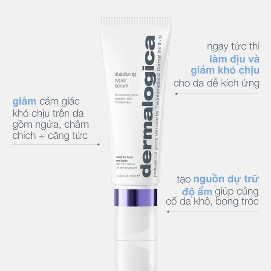 tinh chất phục hồi cho da mặt và toàn thân stabilizing repair serum