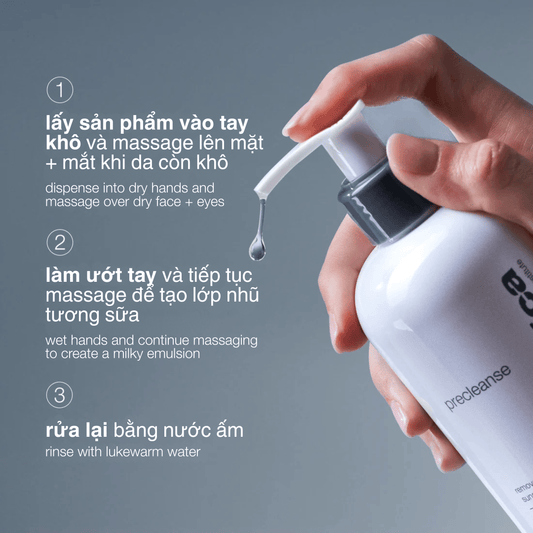dầu tẩy trang precleanse