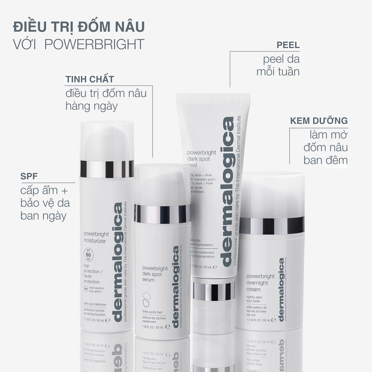 tinh chất mờ nám powerbright dark spot serum
