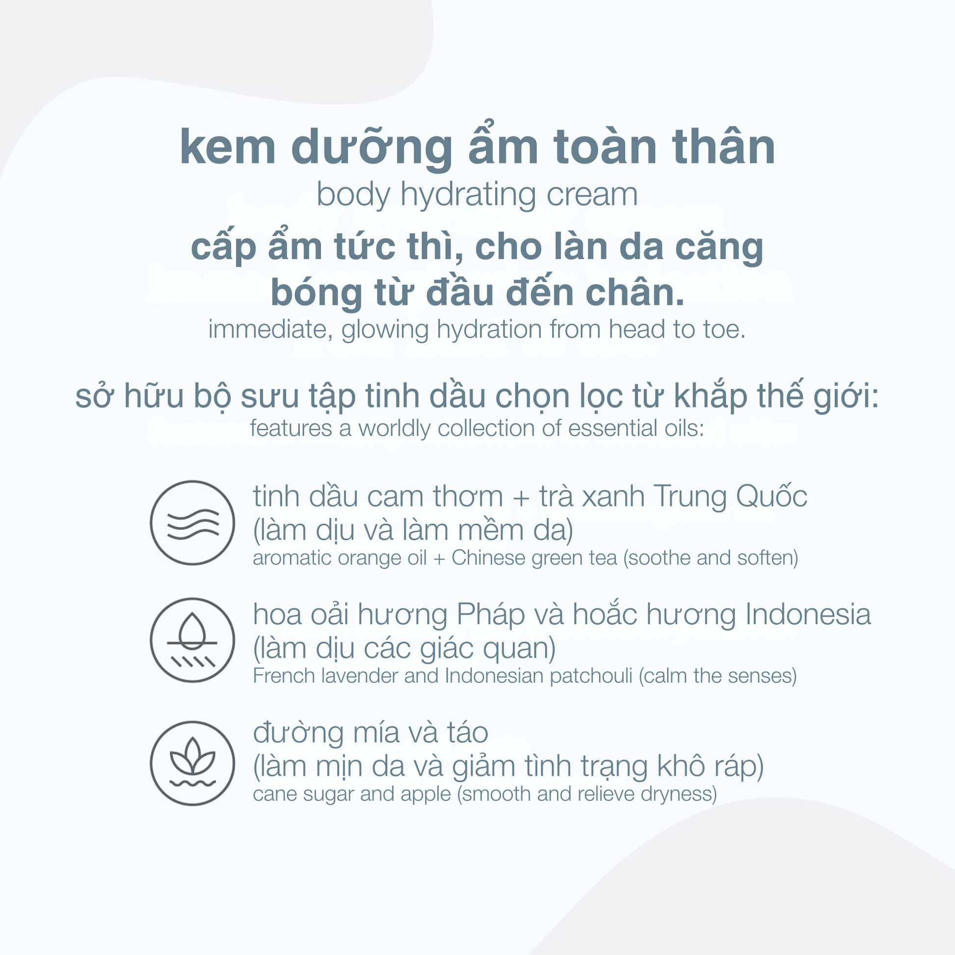 BODY BODY 295ml kem dưỡng thể sáng da dưỡng ẩm body hydrating cream