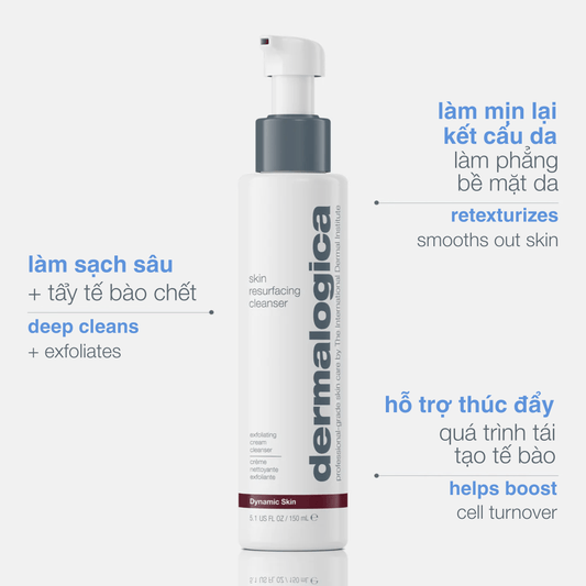 CLEANSERS CLEANSERS 150ml sữa rửa mặt skin resurfacing cleanser