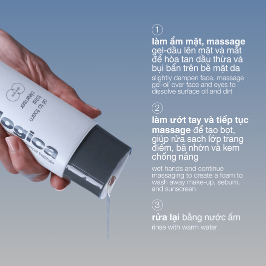 CLEANSERS CLEANSERS 250ml sữa rửa mặt & tẩy trong 2 trong 1 oil to foam total cleanser