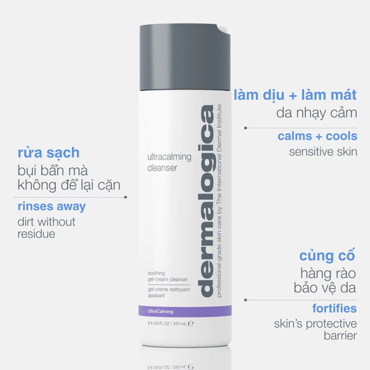CLEANSERS CLEANSERS gel rửa mặt ultracalming cleanser