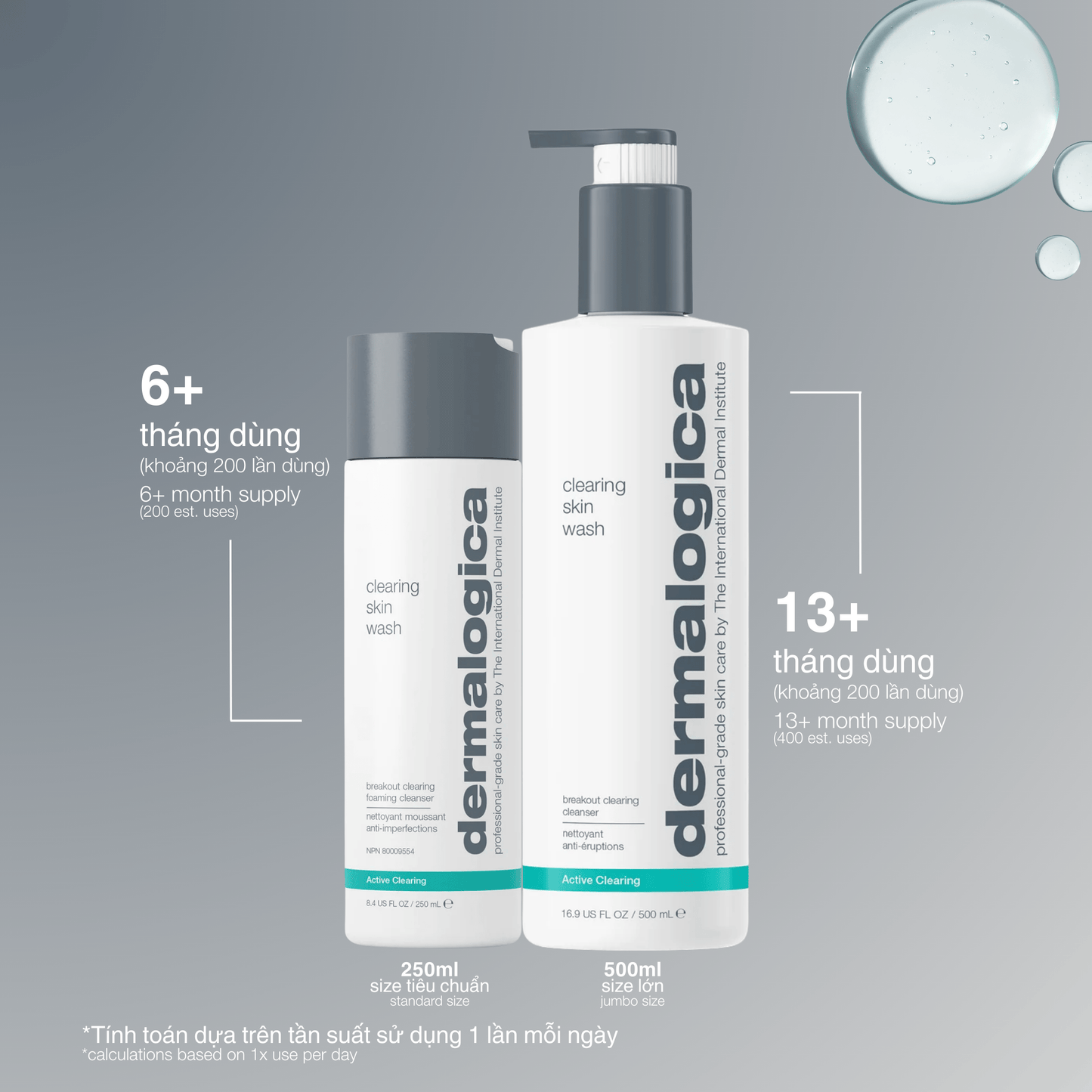 CLEANSERS CLEANSERS sữa rửa mặt clearing skin wash