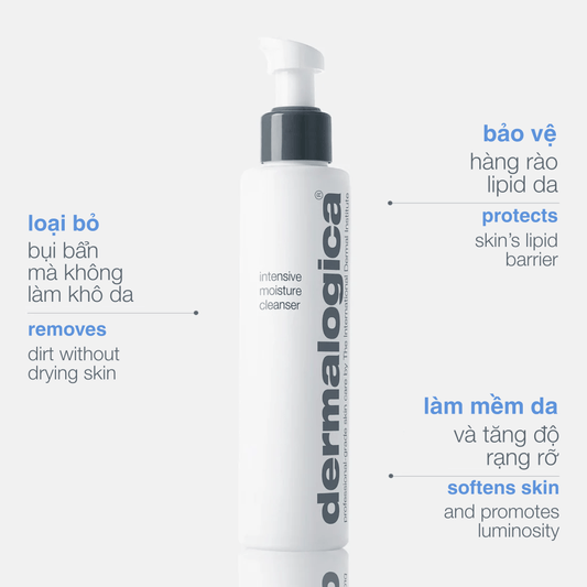 CLEANSERS CLEANSERS sữa rửa mặt intensive moisture cleanser