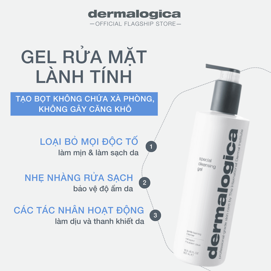 CLEANSERS CLEANSERS Special Cleansing Gel - Sửa rửa mặt tạo bọt không chứa xà phòng làm sạch sâu