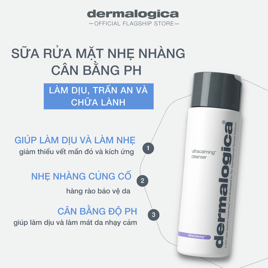 CLEANSERS CLEANSERS UltraCalming Cleanser - Gel rửa mặt dịu nhẹ cho da nhạy cảm