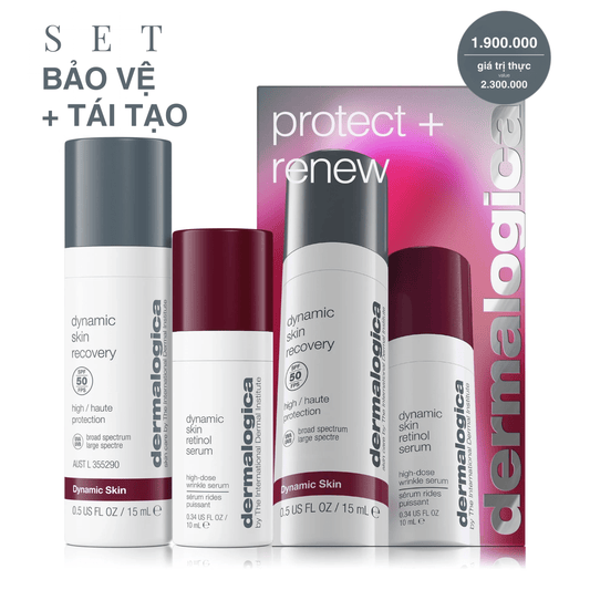 Dermalogica Vietnam Bộ bảo vệ + tái tạo - protect + renew