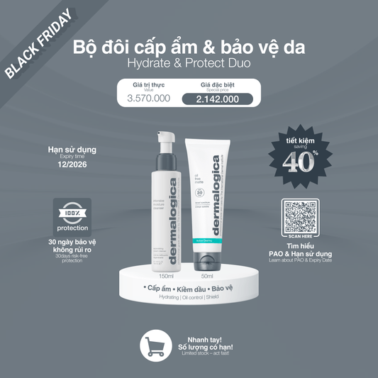 Dermalogica Vietnam Bộ đôi cấp ẩm & bảo vệ da