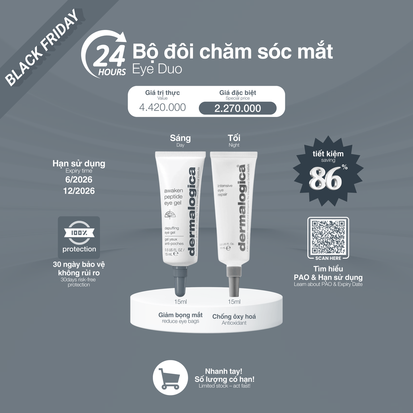 Dermalogica Vietnam Bộ đôi chăm sóc mắt