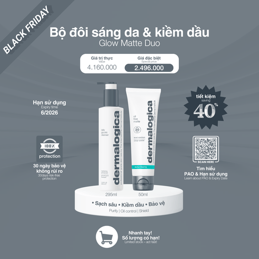 Dermalogica Vietnam Bộ đôi sáng da và kiềm dầu