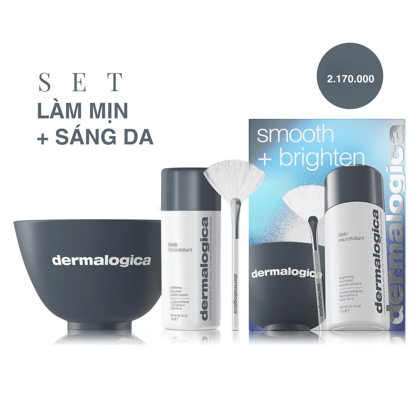 Dermalogica Vietnam Bộ làm mịn + sáng da - smooth + brighten