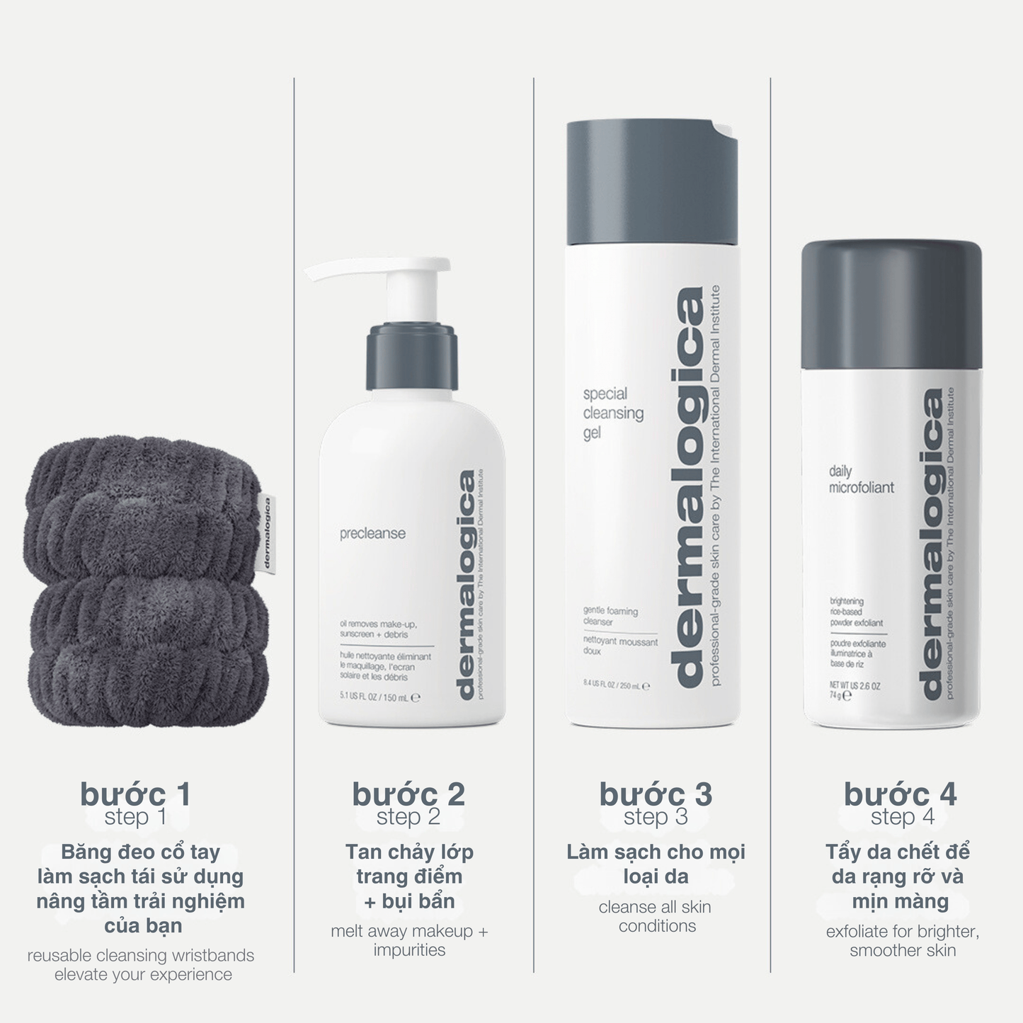 Dermalogica Vietnam Bộ làm sạch rạng rỡ - cleanse + glow