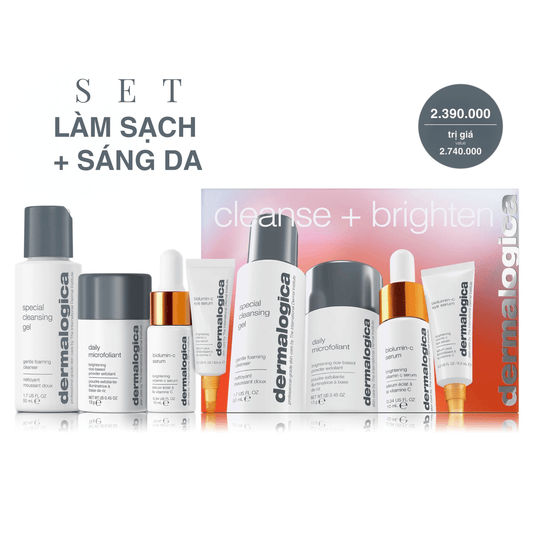 Dermalogica Vietnam Bộ làm sạch + sáng da - cleanse + brighten