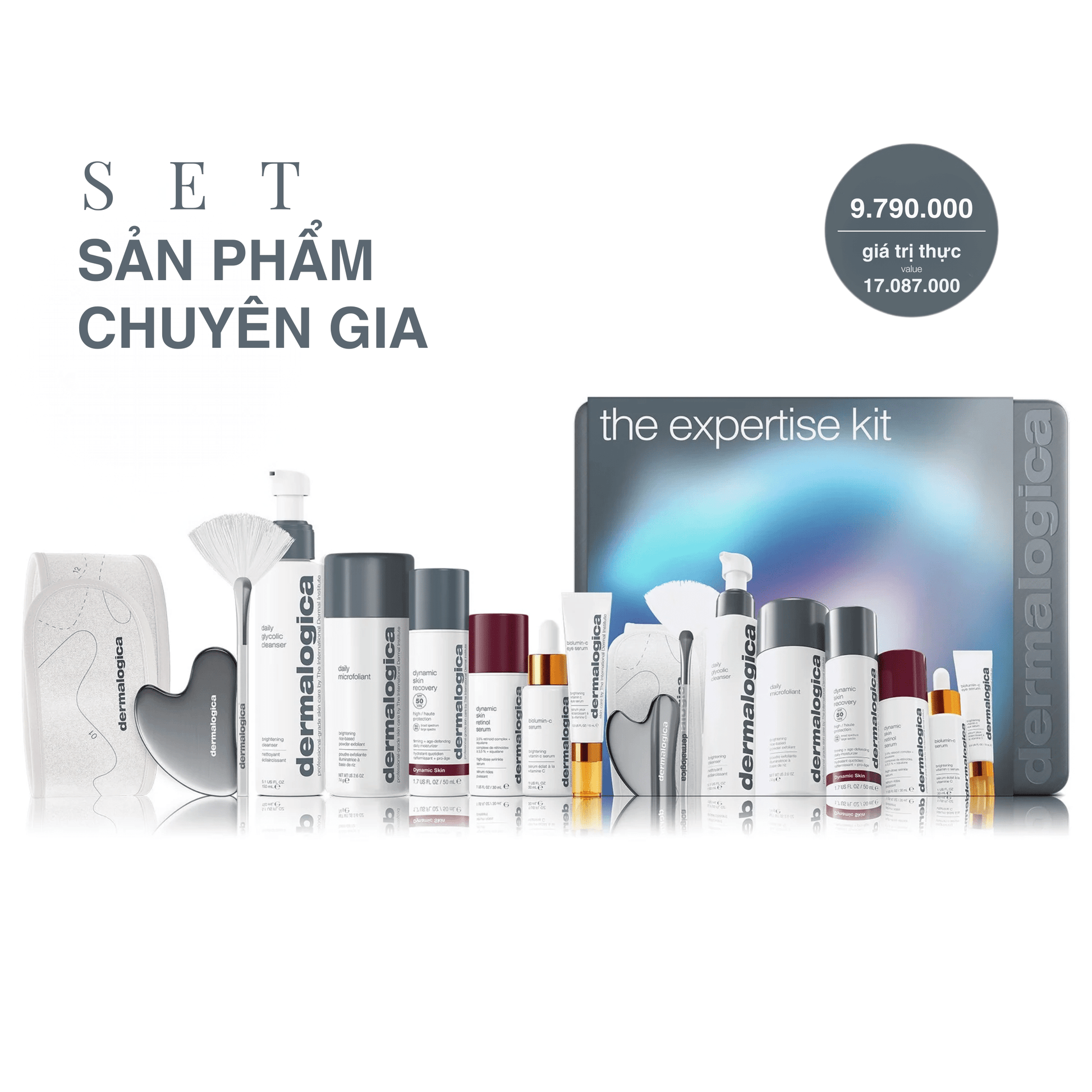 Dermalogica Vietnam Bộ sản phẩm chuyên gia - expertise kit