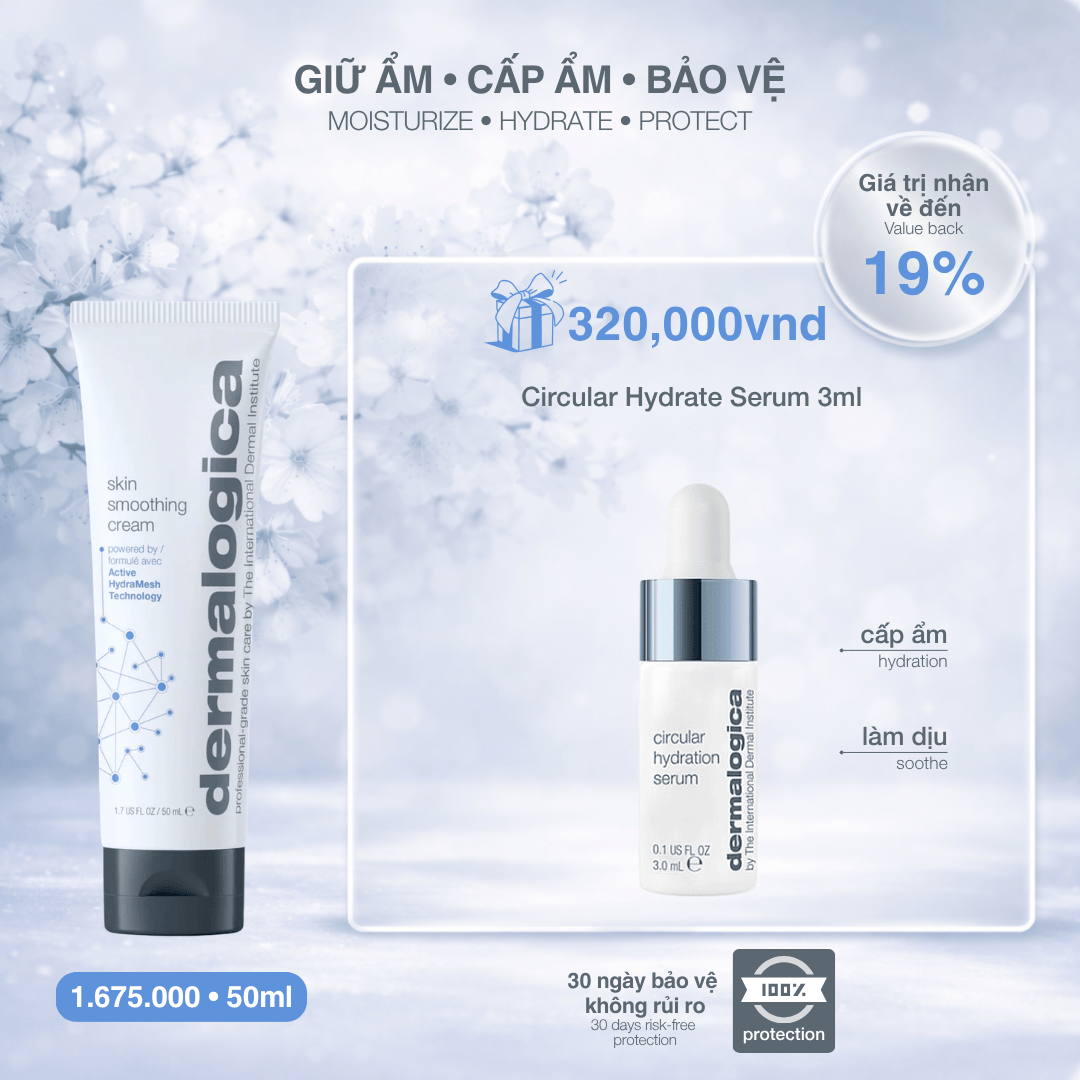 Dermalogica Vietnam Chương trình Đại sứ thương hiệu - Skin Smoothing Cream 50ml