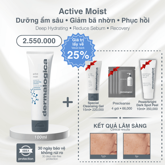 Dermalogica Vietnam Đại sứ Đặc biệt - Active Moist 100ml