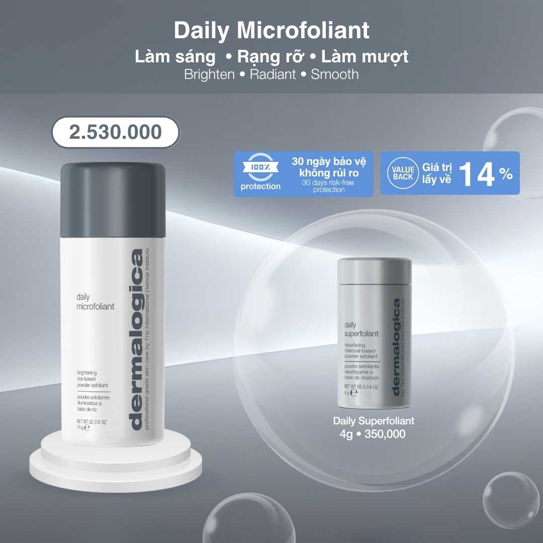Dermalogica Vietnam Daily Microfoliant + Superfoliant