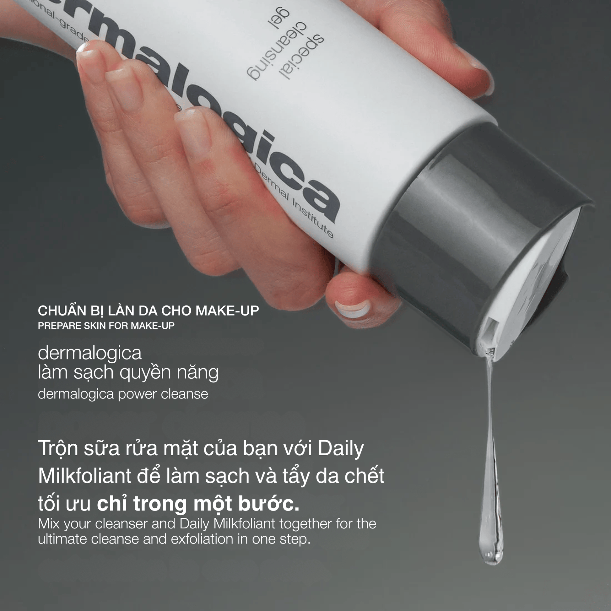 Dermalogica Vietnam exfoliants tẩy da chết yến mạch daily milkfoliant