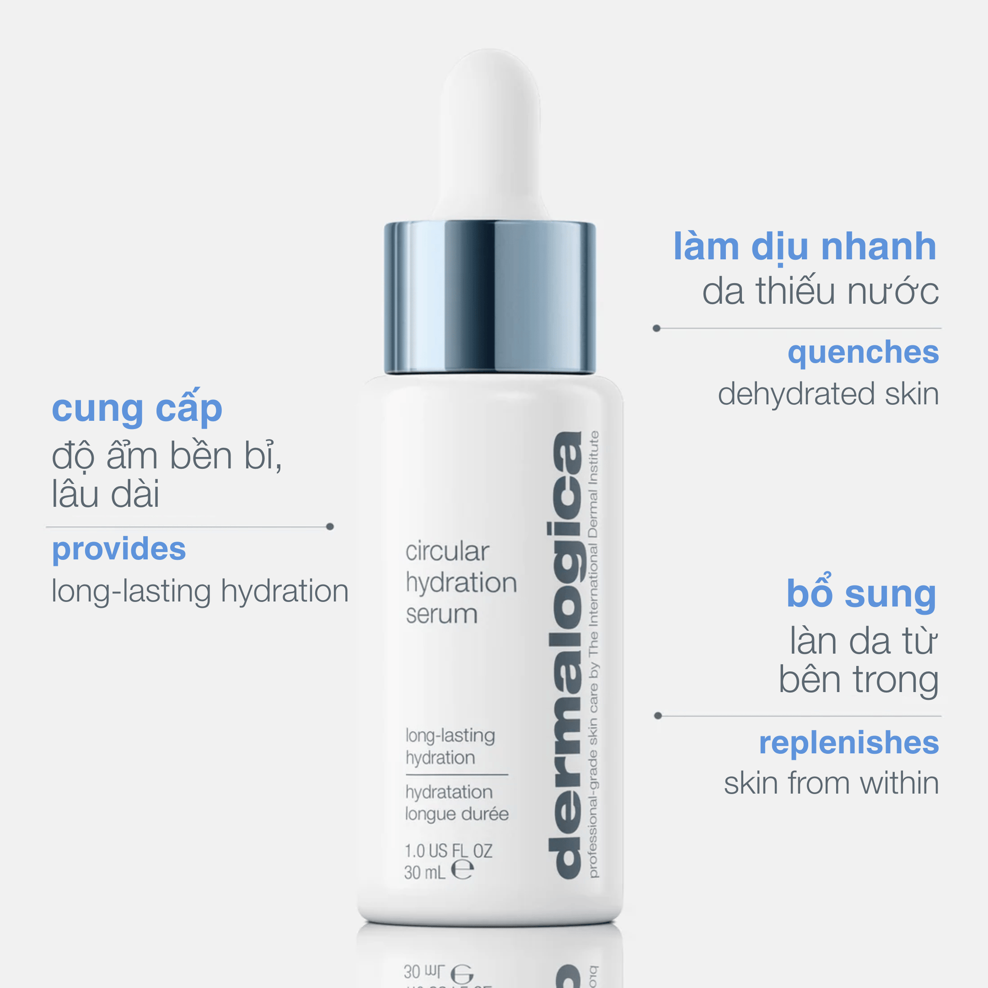 Dermalogica Vietnam FACIAL OILS AND SERUMS tinh chất cấp ẩm circular hydration serum