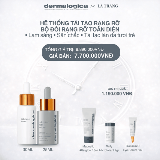 Dermalogica Vietnam (KOL Là Trang) - Bộ Đôi Rạng Rỡ Toàn Diện Biolumin C - Set 2