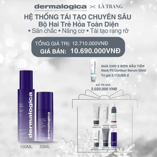 Dermalogica Vietnam (KOL Là Trang) - Bộ Hai Trẻ Hóa Toàn Diện Phyto Nature - Set 2