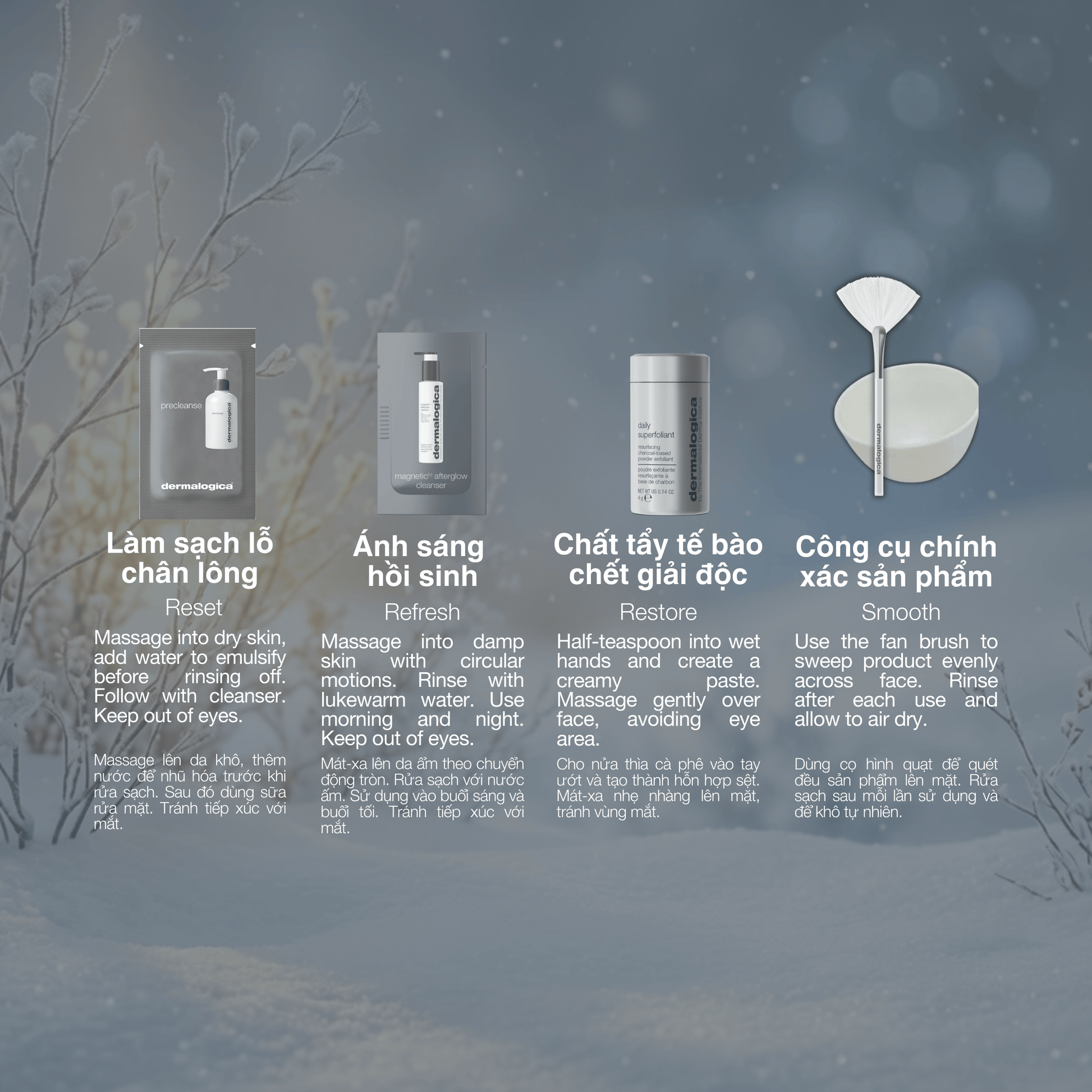 Dermalogica Vietnam (KOL Là Trang) - Bộ Lễ Hội Xanh Lá Cho người tìm kiếm sự cân bằng