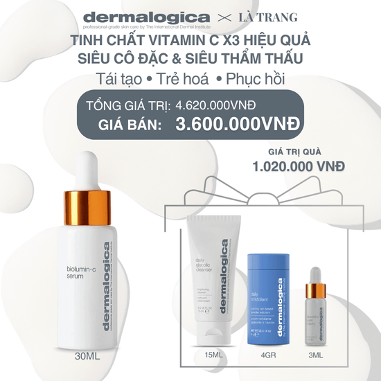 Dermalogica Vietnam (KOL Là Trang) - Biolumin C Serum 30ml
