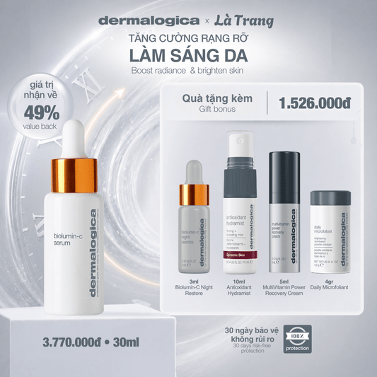Dermalogica Vietnam (KOL Là Trang) - Biolumin C Serum 30ml