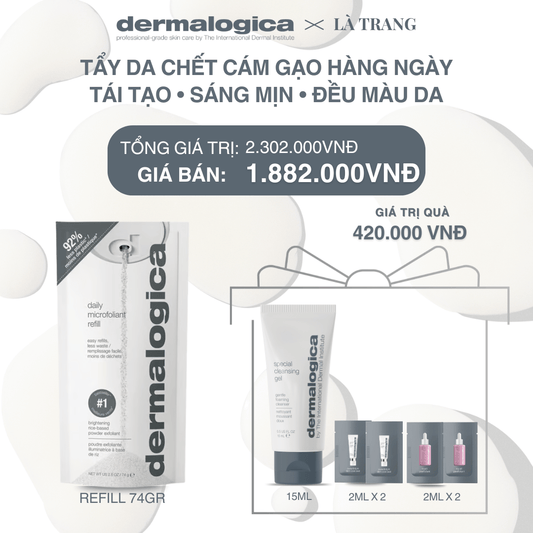 Dermalogica Vietnam (KOL Là Trang) - Daily Microfoliant Refill 74gr