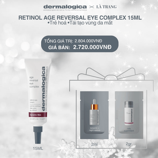 Dermalogica Vietnam (KOL Là Trang) - Kem Mắt Retinol Age Reversal Eye Complex 15ml