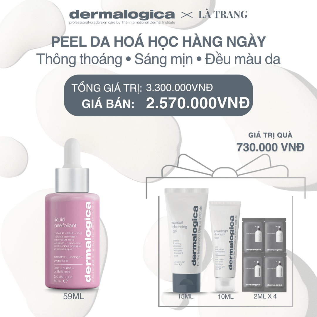 Dermalogica Vietnam (KOL Là Trang) - Liquid Peelfoliant 59ml
