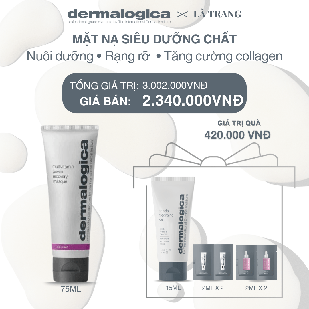 Dermalogica Vietnam (KOL Là Trang) - Multivitamin Power Recovery Masque 75ml
