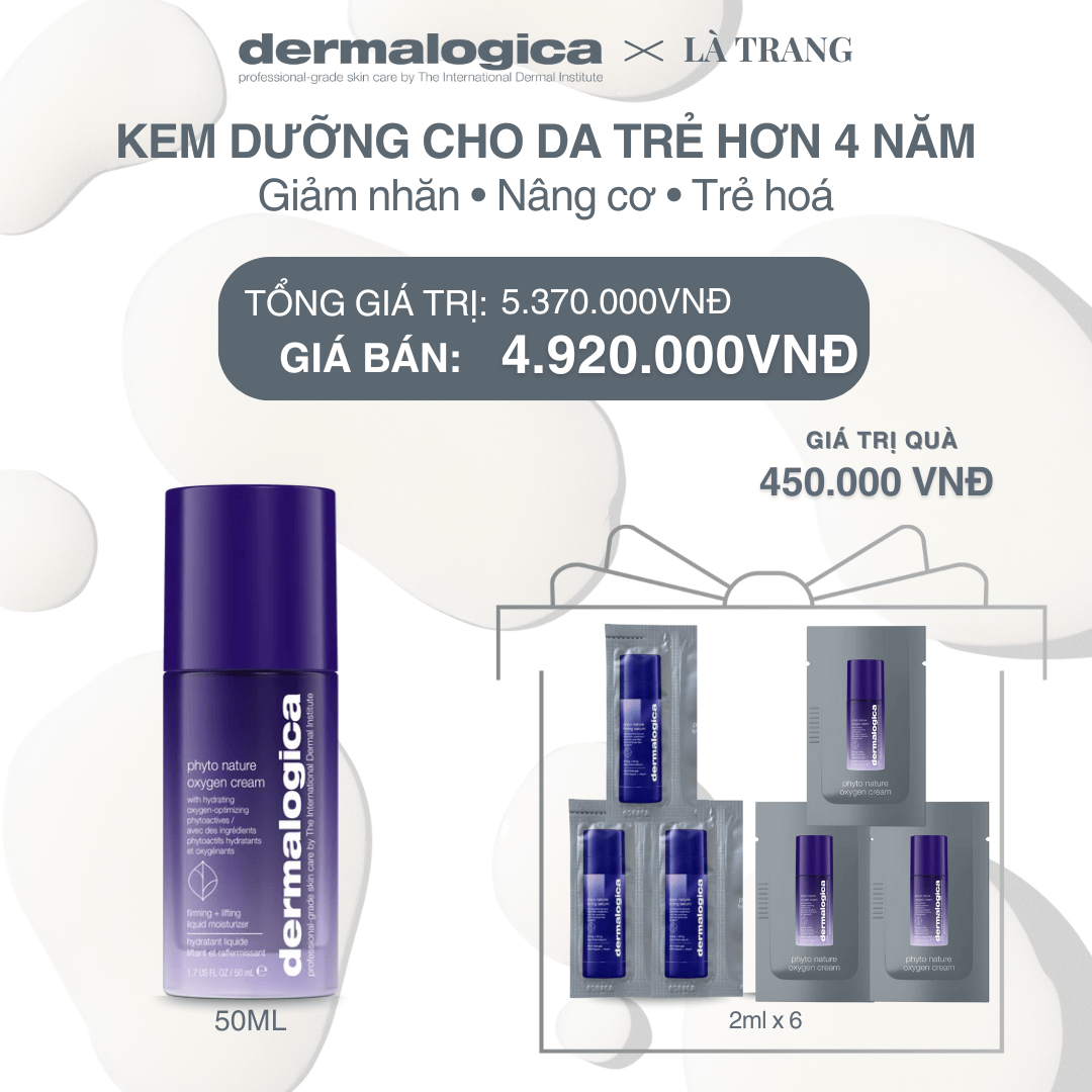Dermalogica Vietnam (KOL Là Trang) - Phyto Nature Oxygen Cream 50ml