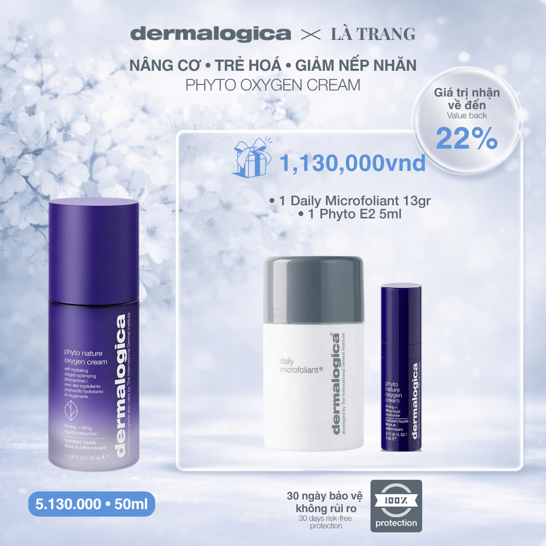 Dermalogica Vietnam (KOL Là Trang) - Phyto Nature Oxygen Cream 50ml